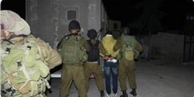 İşgal Güçleri Dün Gece Cenin’de Dört Filistinliyi Daha Gözaltına Aldı