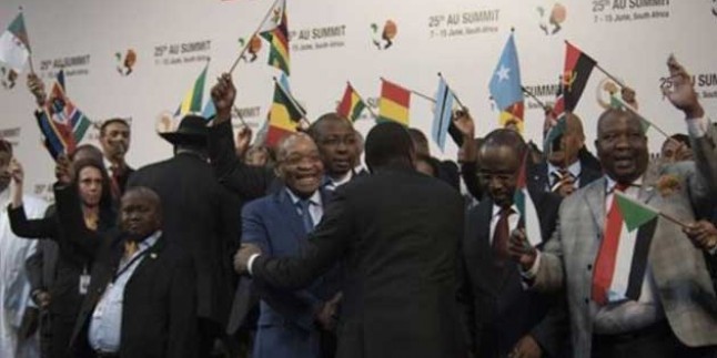 Güney Afrika’da Düzenlenen 25. Afrika Birliği Zirvesi Sona Erdi