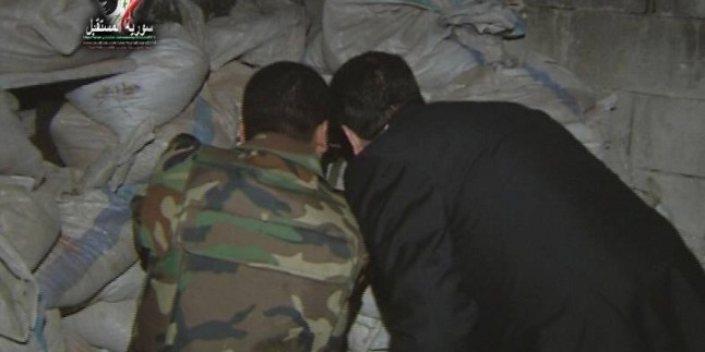 Foto: Suriye Başbakanı Vail Halaki ve bakanlar Halep’te çatışmalar sırasında cephedeydi