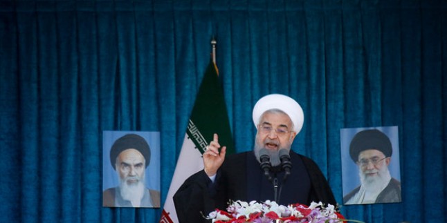Hasan Ruhani: Savunma gücümüzü geliştirmek için kimseden izin almayacağız