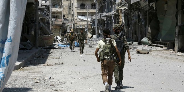 Suriye birlikleri, bazı bölgeleri teröristlerden temizledi
