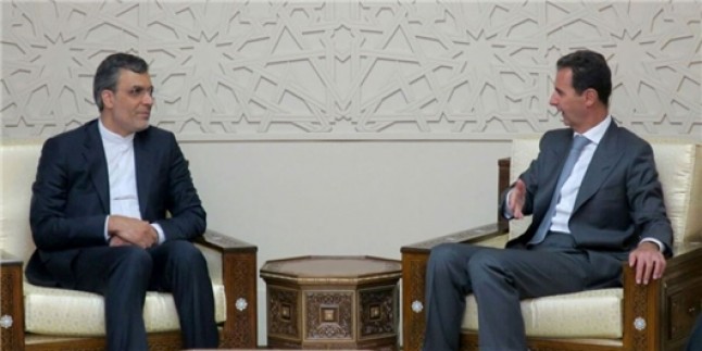 İran Dışişleri Bakanı Yardımcısı Beşar Esad’la görüştü