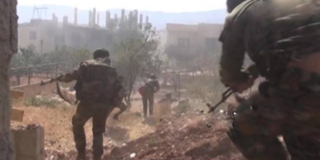 Suriye ordusu, ülkenin dört bir yanında terörle mücadeleyi sürdürüyor