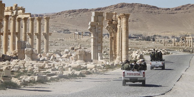 Palmira’da IŞİD Teröristlerine Ağır Darbe