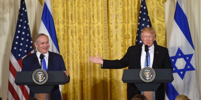Trump: Aziz müttefikimiz İsrail’le sarsılmaz bağlarımızı teyit ediyoruz