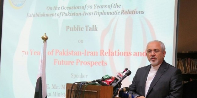 Zarif: İran-Pakistan duygusal ilişkilere sahipler