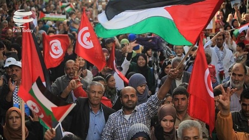 Tunus halkı BAEİsrail anlaşmasını protesto etti Ehli Beyt Haber